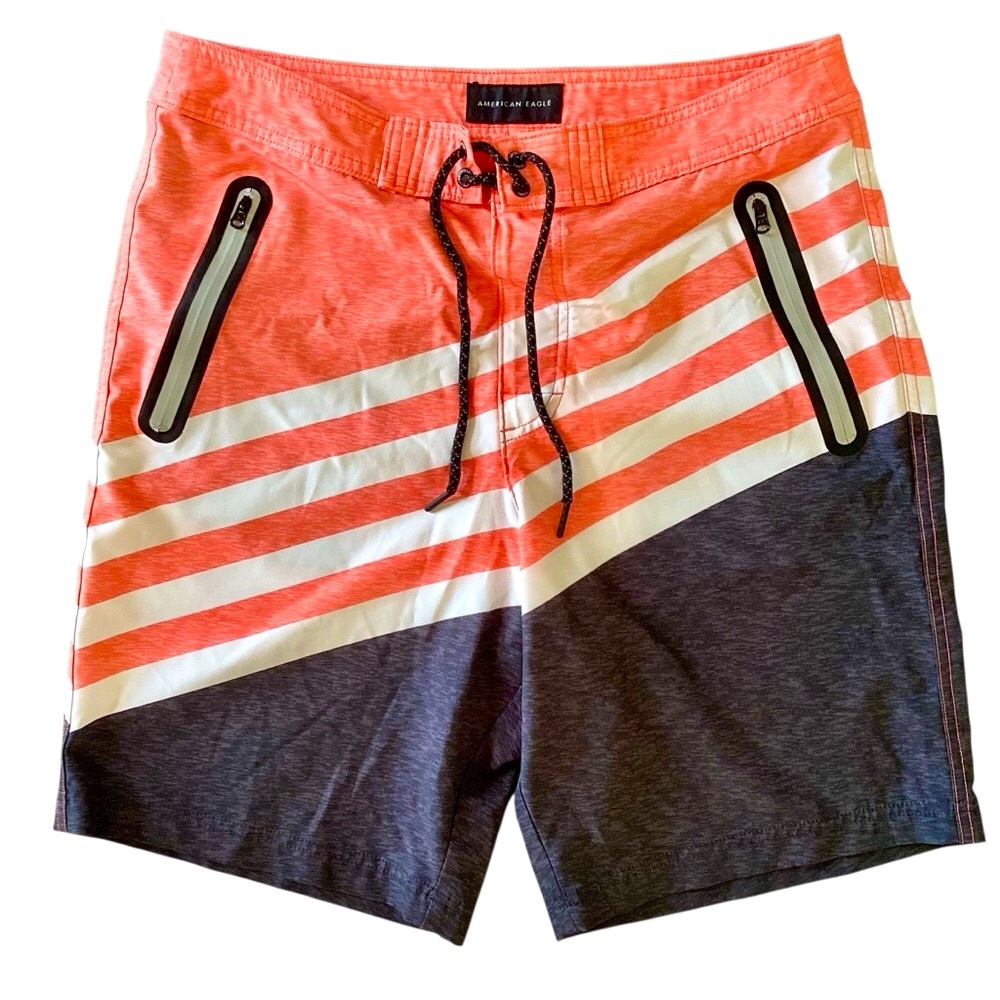 American Eagle Board Shorts M W33 Stretchy